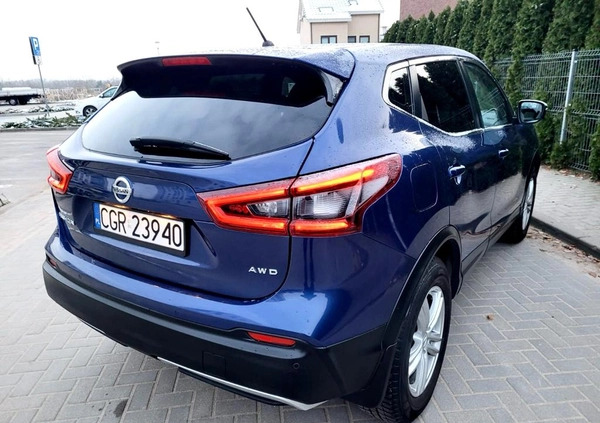 Nissan Qashqai cena 73900 przebieg: 123895, rok produkcji 2018 z Brok małe 191